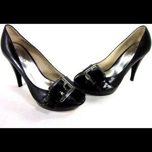 Michael Kors Allister Open Toe Pumps